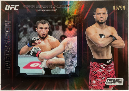 Umar Nurmagomedov 85/99 Instavision Black Topps Stadium UFC 2025