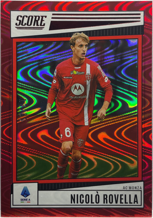 Nicolo Rovella 13/65 Red Swirl Score Serie A 2022/23