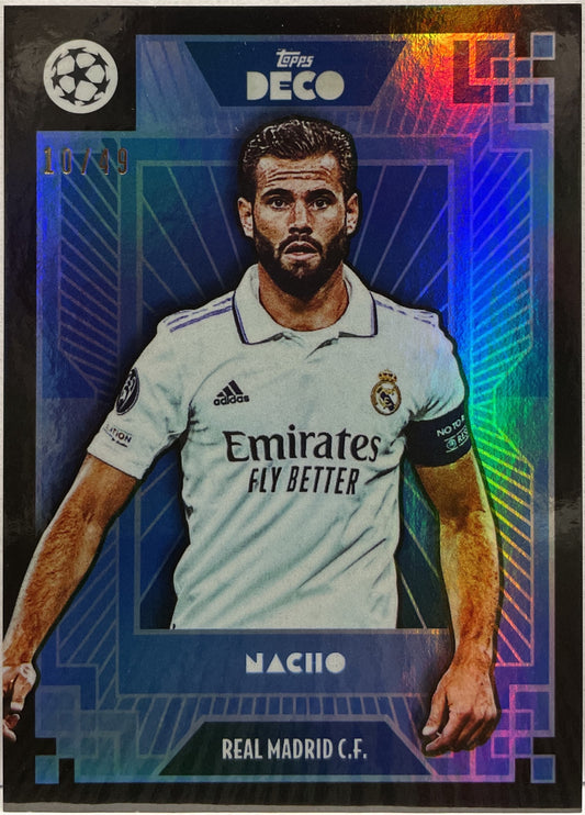 Nacho Fernandez 10/49 Blue Topps Deco 2021/22