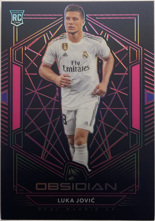 Luka Jovic 8/11 Rookie Obsidian 2019/20