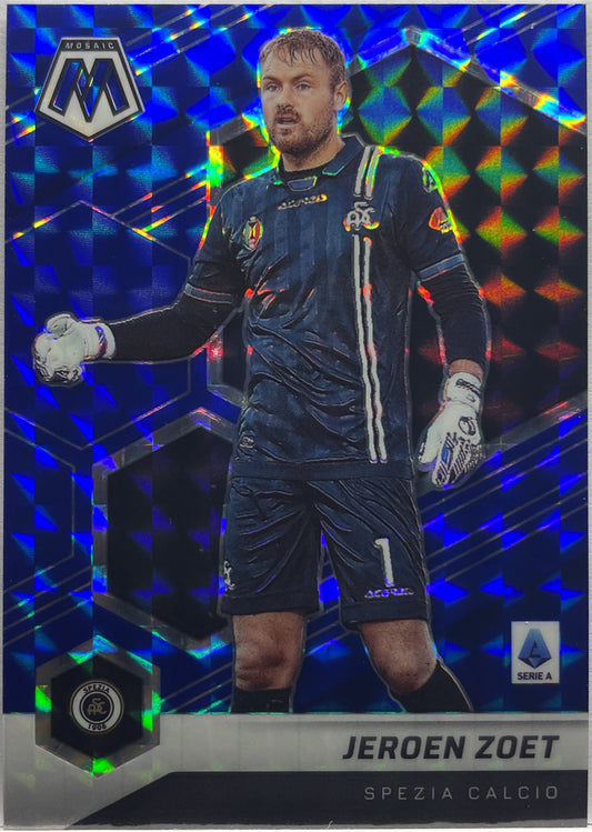 Jeroen Zoet 79/99 Blue Mosaic Serie A 2021/22