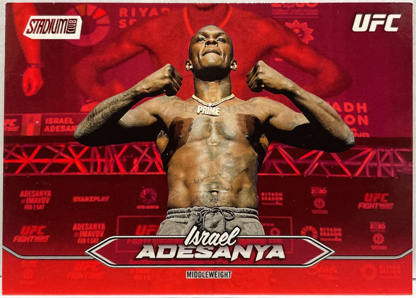 Mancolista-Red Foil-Topps Stadium UFC 2025 Parte 2 (101-200)