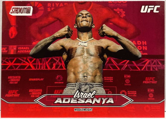 Mancolista-Red Foil-Topps Stadium UFC 2025 Parte 2 (101-200)