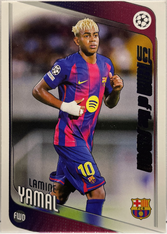 Lamine Yamal Team Of The Season Topps UCC 2025/26