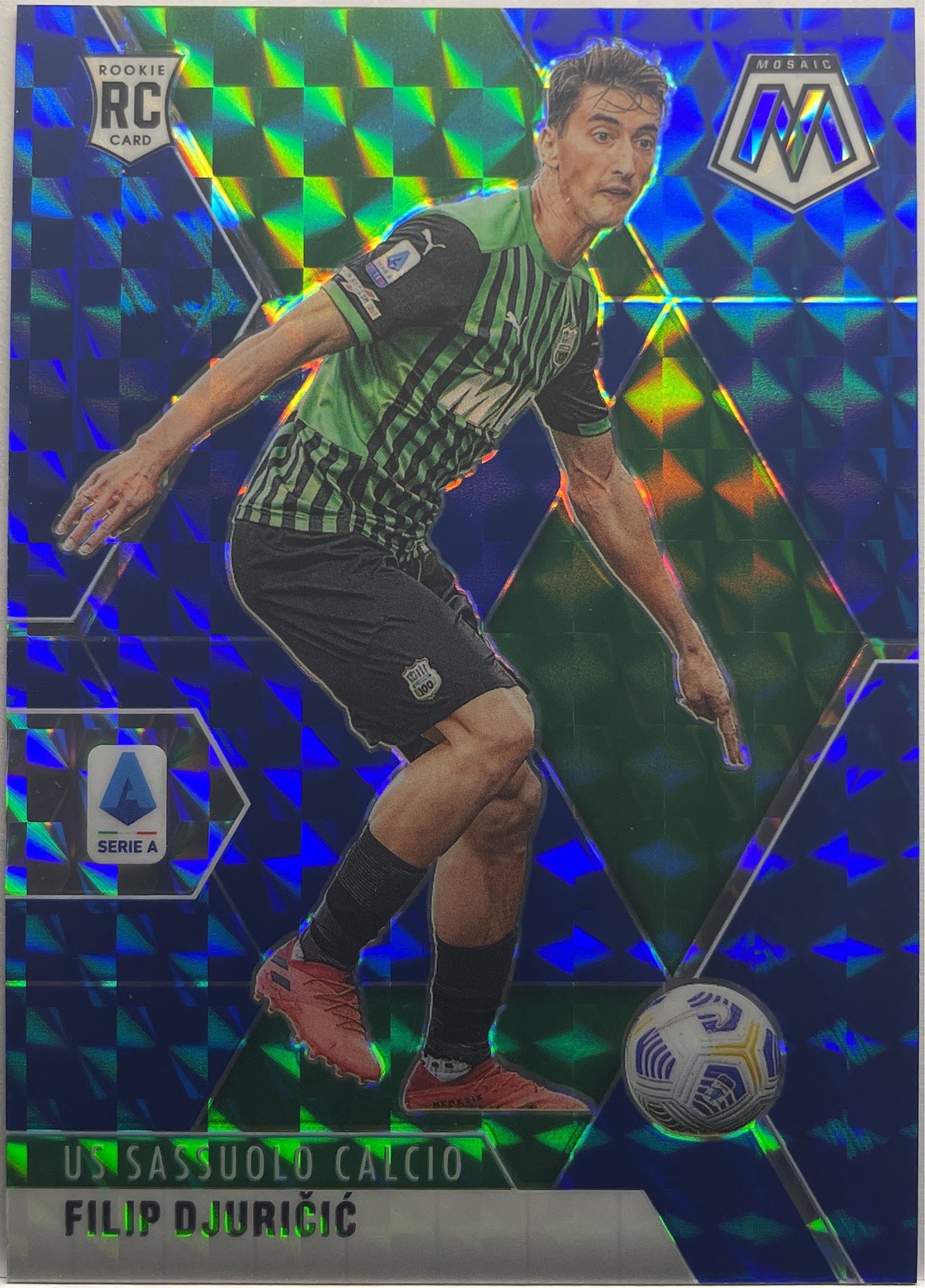 Filip Djuricic 79/99 Rookie Blue Mosaic Serie A 2020/21