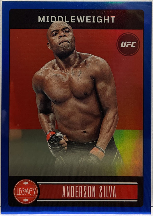 Anderson Silva 9/99 Legacy Blue Panini Chronicles UFC 2023