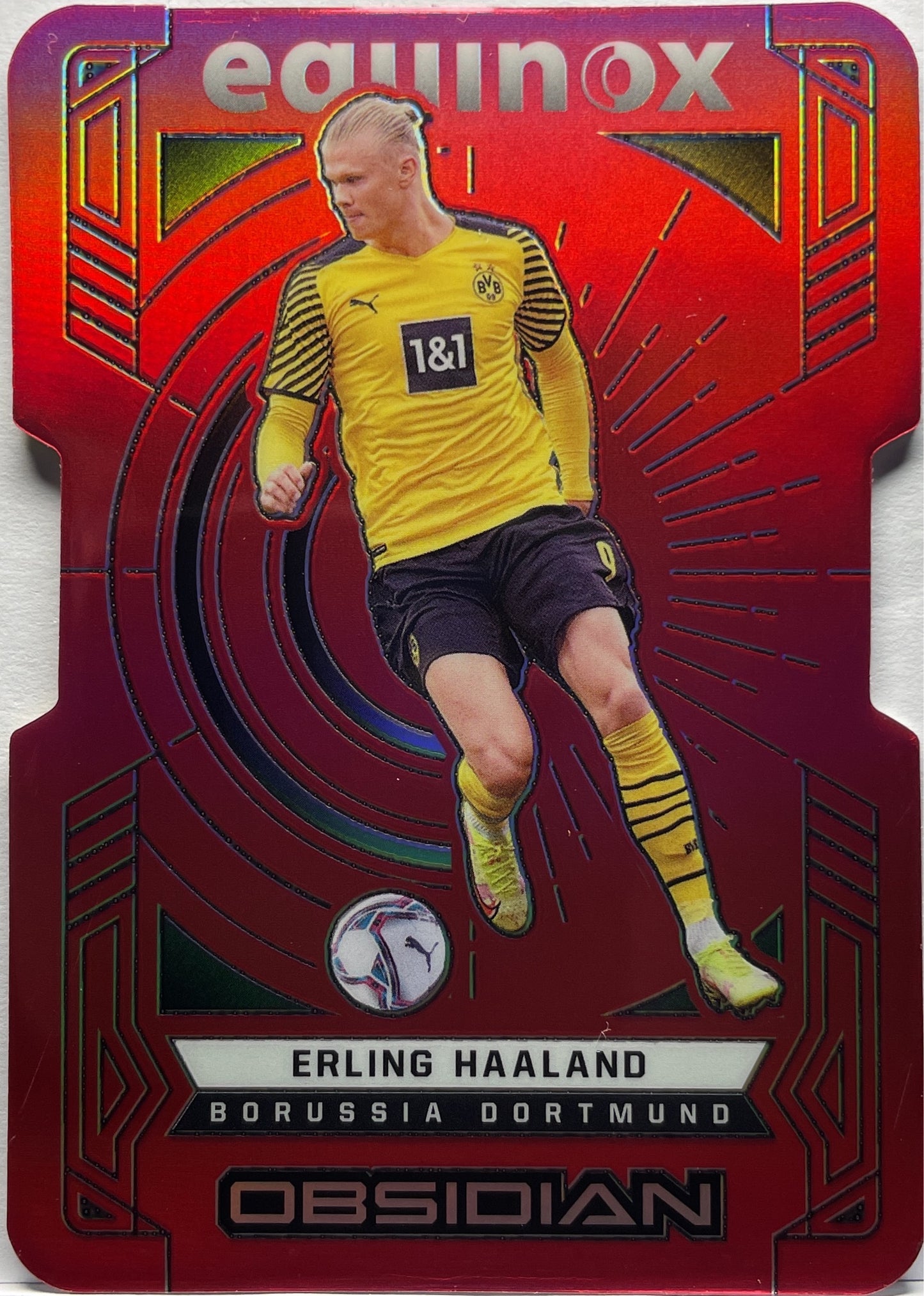 Erling Haaland 3/10 Equinox Red Food Obsidian 2021/22