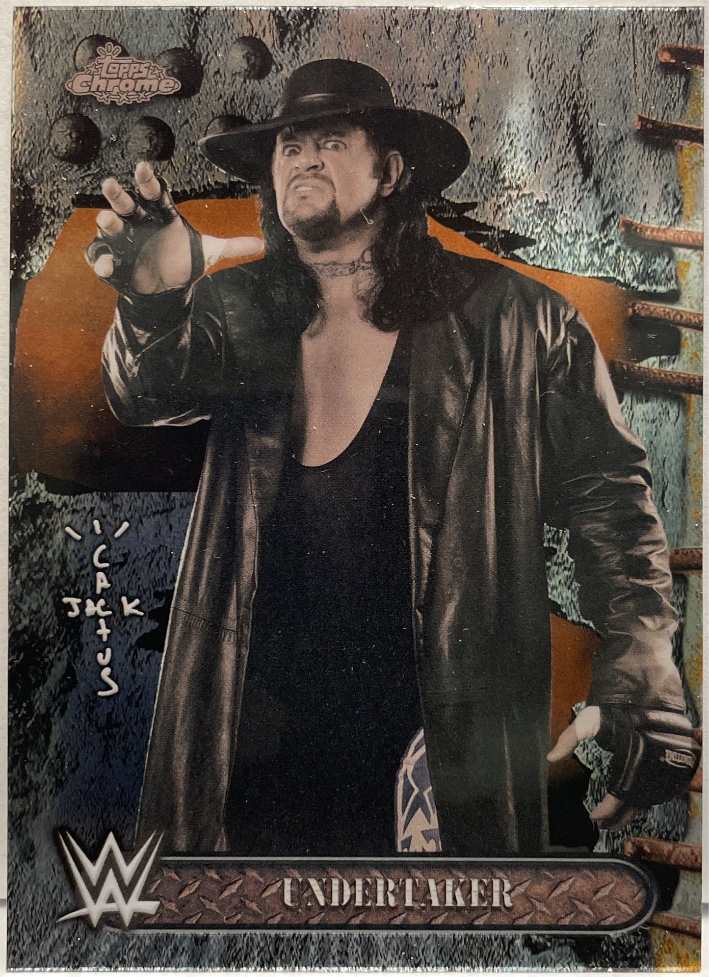 Undertaker Topps Chrome WWE x Cactus Jack 2025