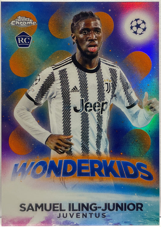 Samuel Iling Junior 19/25 Rookie Wonderkids Orange Topps Chrome UCC 2022/23