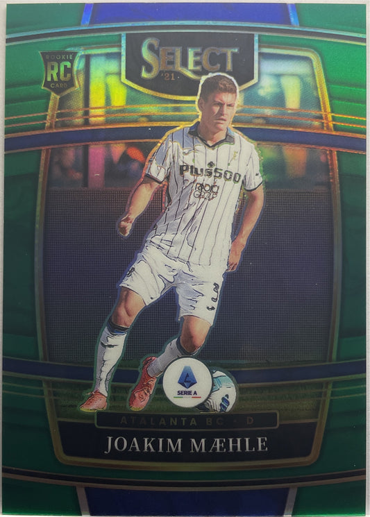 Joakim Maehle 2/5 Rookie Green Chronicles Select Serie A 2021/22