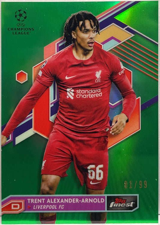 Trent Alexander Arnold 81/99 Green Topps Finest UCC 2022/23