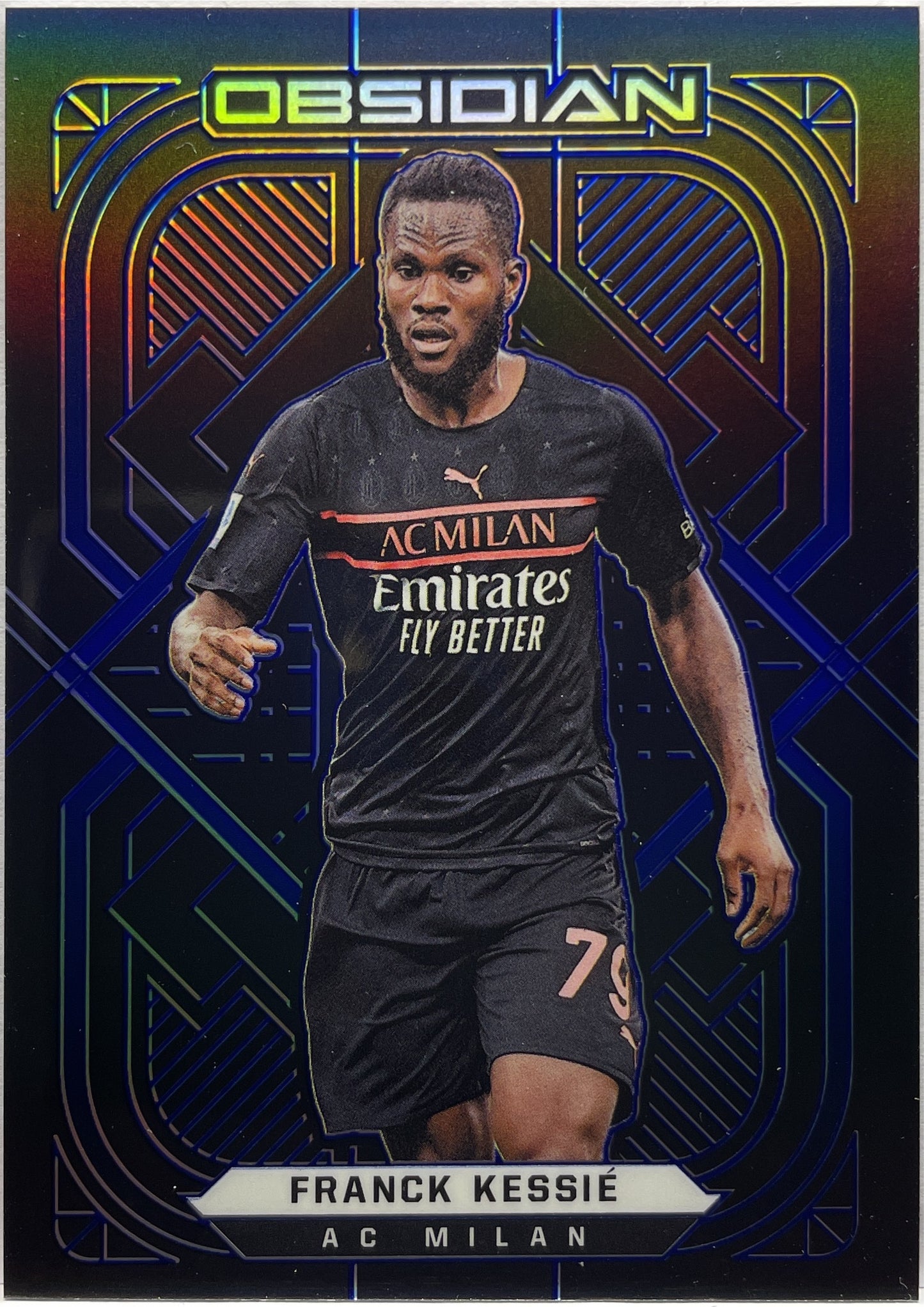 Franck Kessie 13/20 Electric Etch Blue Obsidian 2021/22