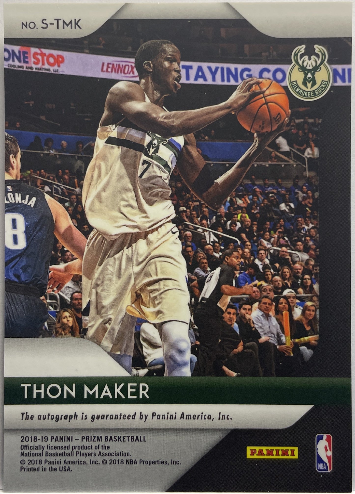 Thon Maker Autograph Prizm Basketball 2018/19