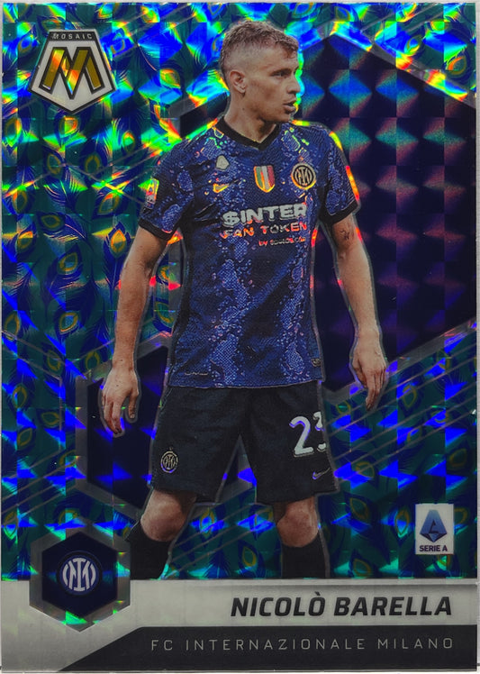 Nicolo Barella Peacock Mosaic Serie A 2021/22