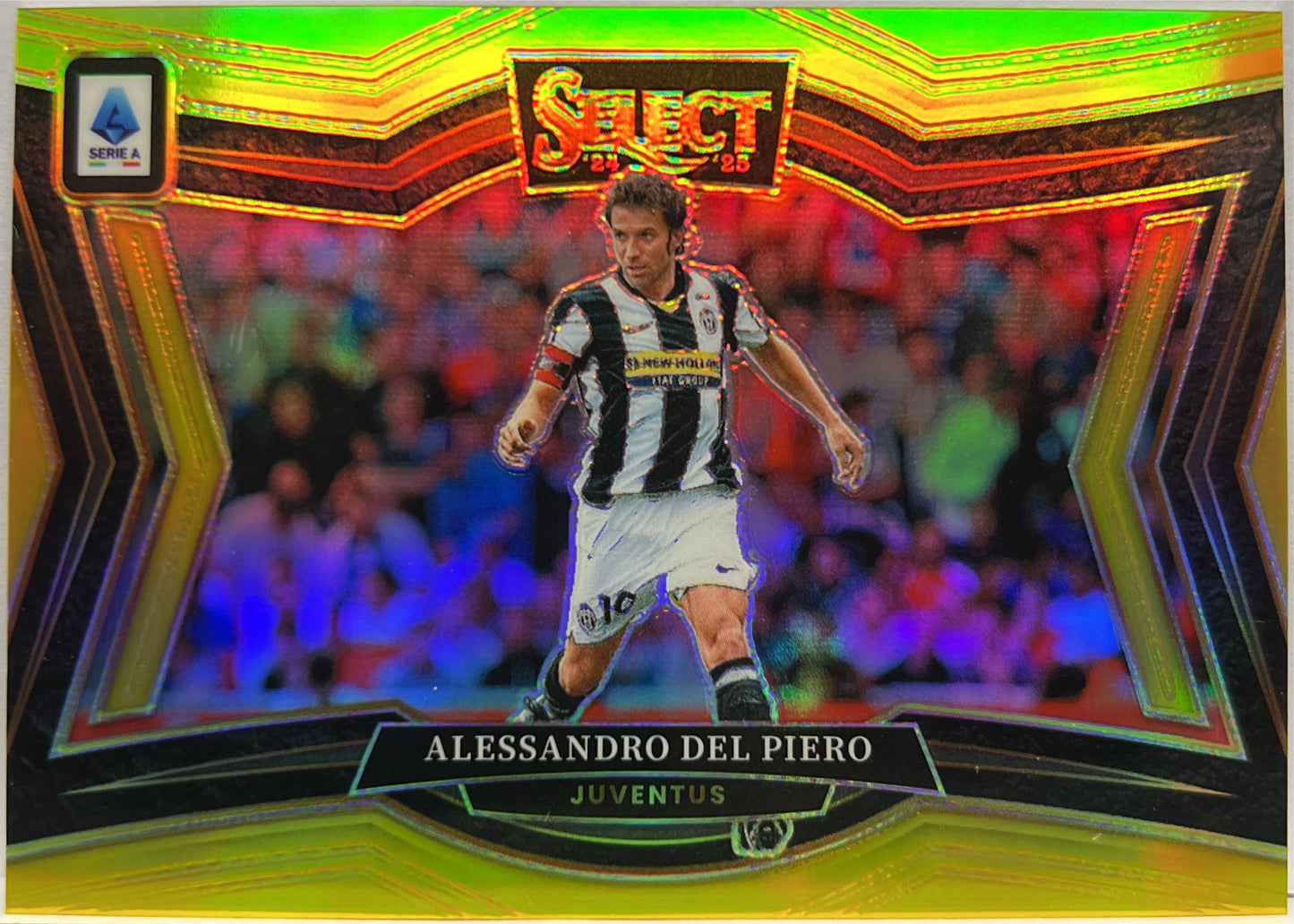 Alessandro Del Piero 6/10 Field Level Gold Select Serie A 2024/25