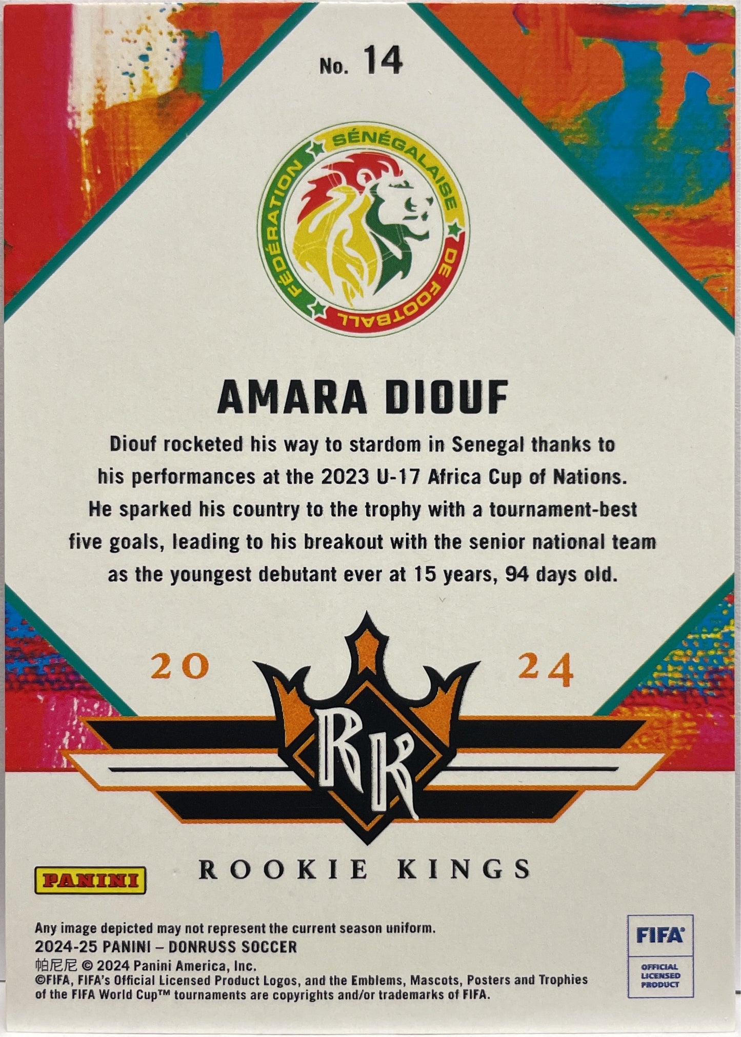 Mancolista-Rookie Kings-Donruss Fifa 2024/25