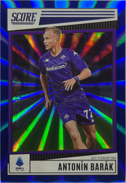 Antonin Barak 21/60 Blue Laser Score Serie A 2022/23