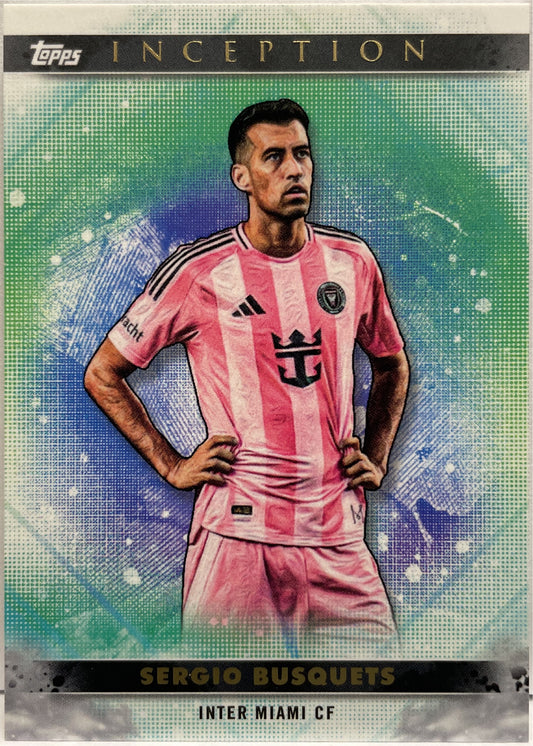 Sergio Busquets Topps Inception MLS 2025
