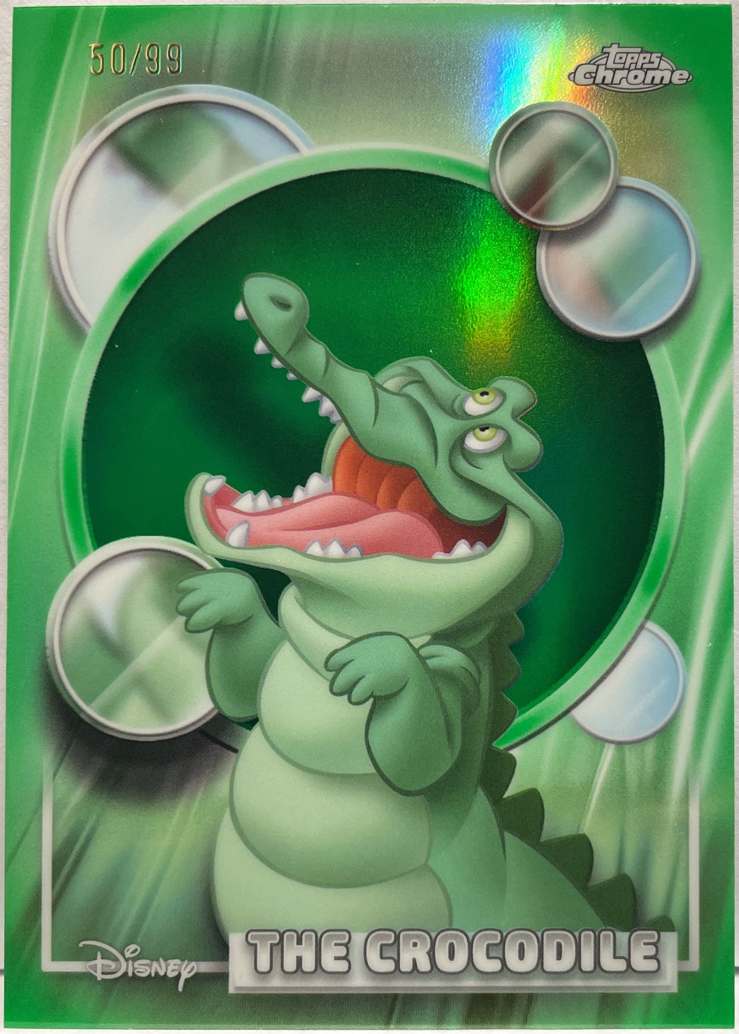 The Crocodile 50/99 Topps Chrome Disney 2026