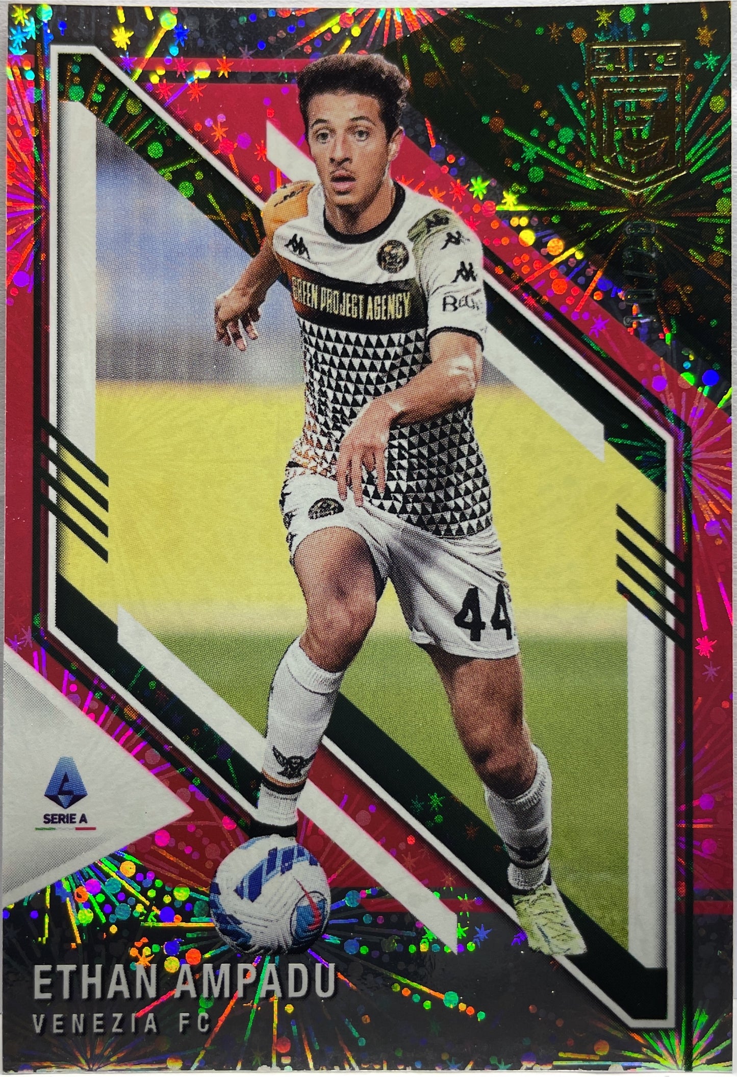 Ethan Ampadu 10/20 Fireworks Pink Donruss Elite Serie A 2021/22