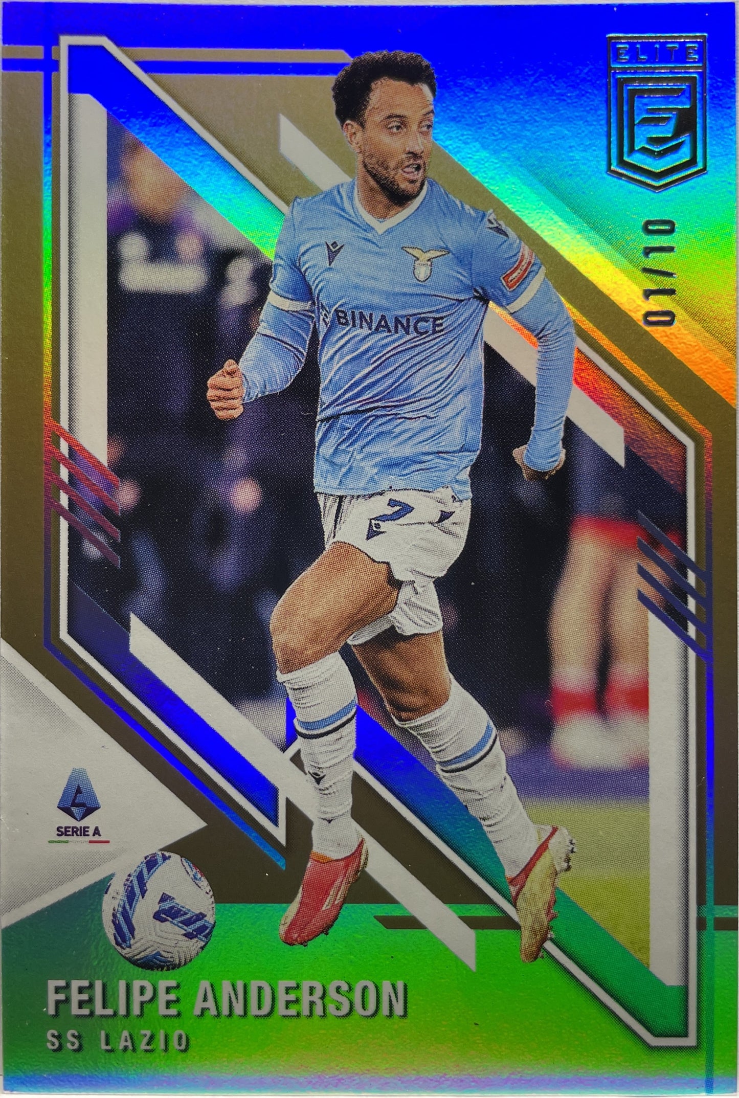 Felipe Anderson 1/10 Gold Donruss Elite Serie A 2021/22