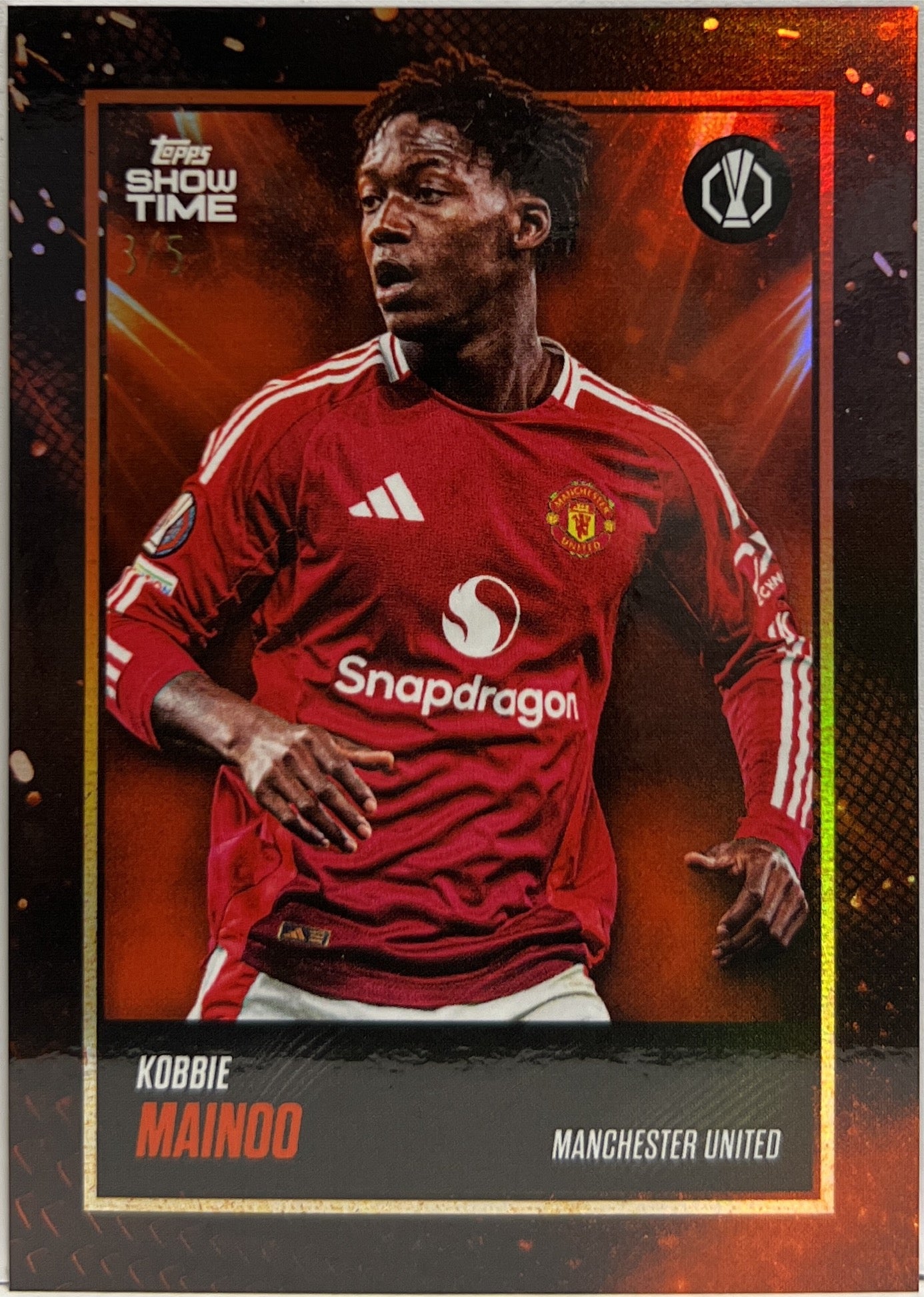 Kobbie Mainoo 3/5 Topps Showtime 2024/25