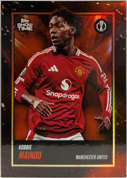 Kobbie Mainoo 3/5 Topps Showtime 2024/25