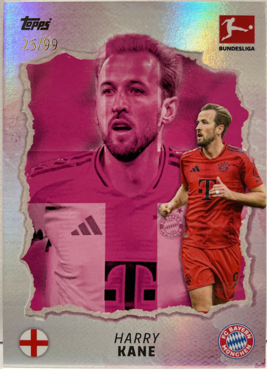 Harry Kane 25/99 Topps International Stars Bundesliga 2025/26