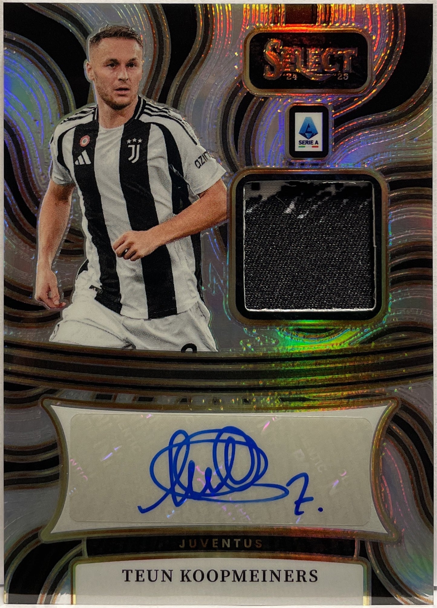 Teun Koopmeiners Patch Autograph Panini Select Serie A 2024/25