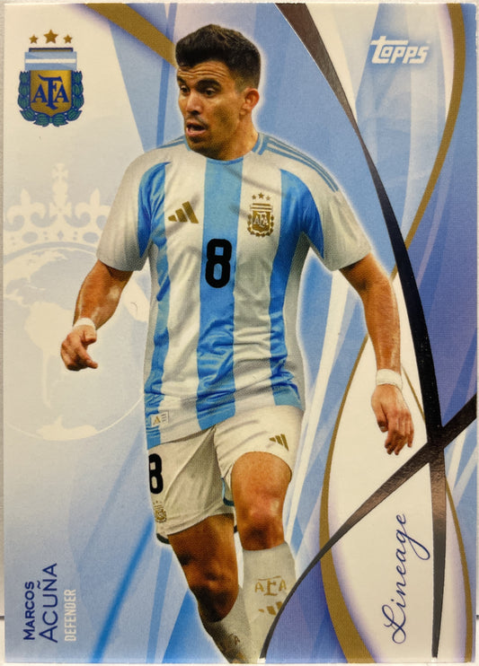 Marcos Acuna Topps Lineage Argentina 2024