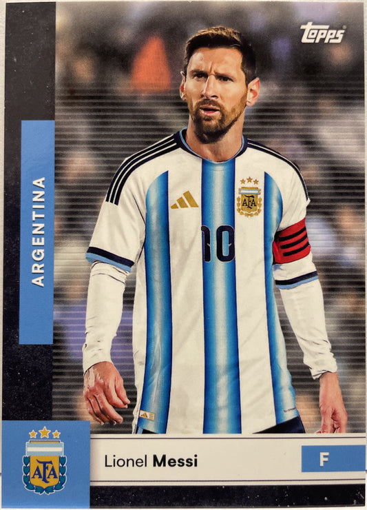 Lionel Messi Topps Argentina Team Set 2025/26