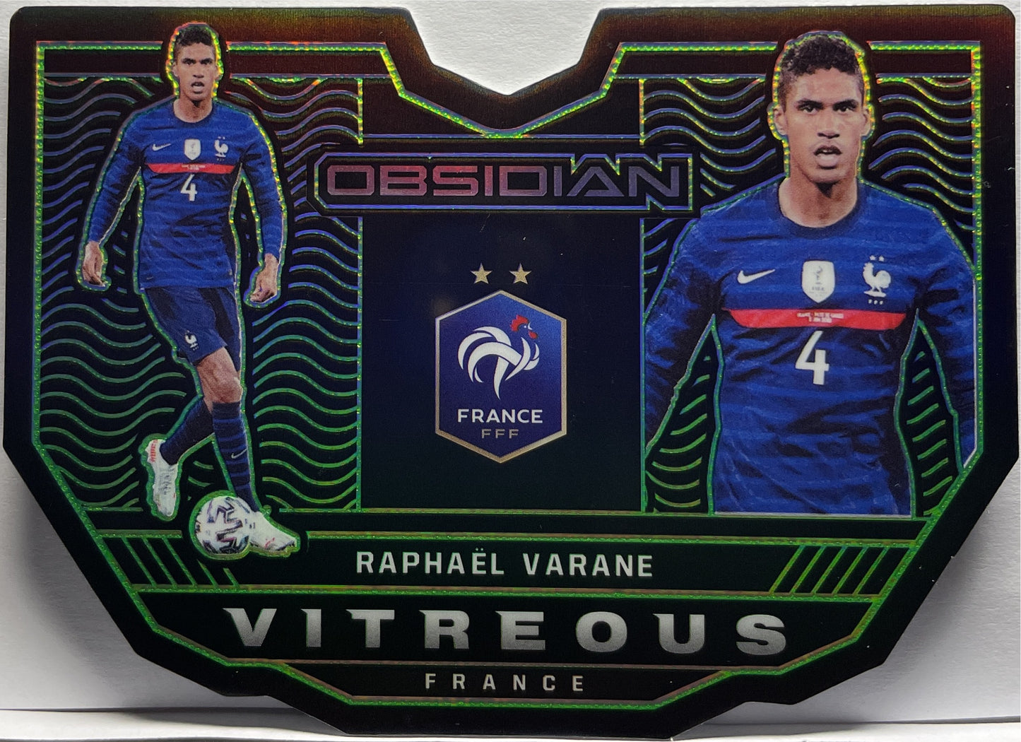 Raphael Varane 1/5 Vitreous Green Obsidian 2021/22