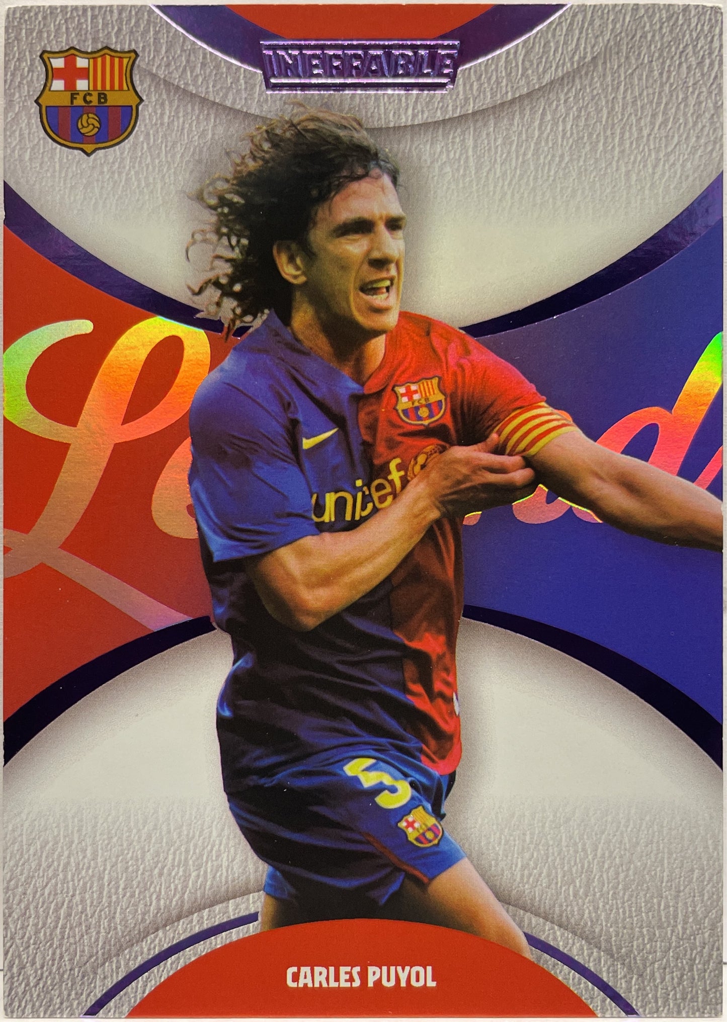Carles Puyol 31/55 Ineffable Legend Purple Daka Barcelona One & Two 2023/24