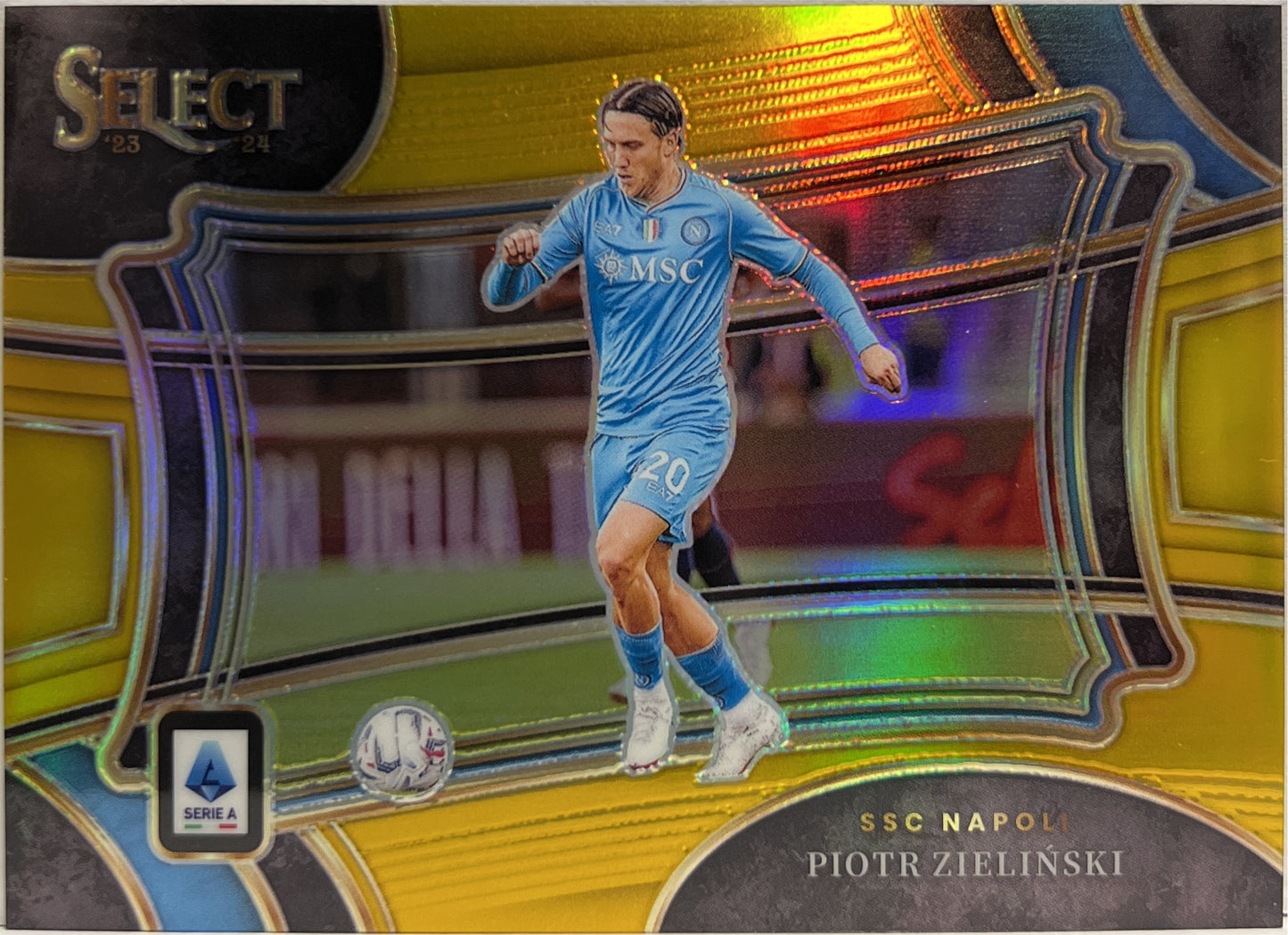 Piotr Zielinski 3/10 Field Level Gold Select Serie A 2023/24