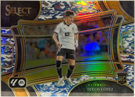 Diego Lopez 40/99 Rookie Field Level Winter Camo Select La Liga 2023/24