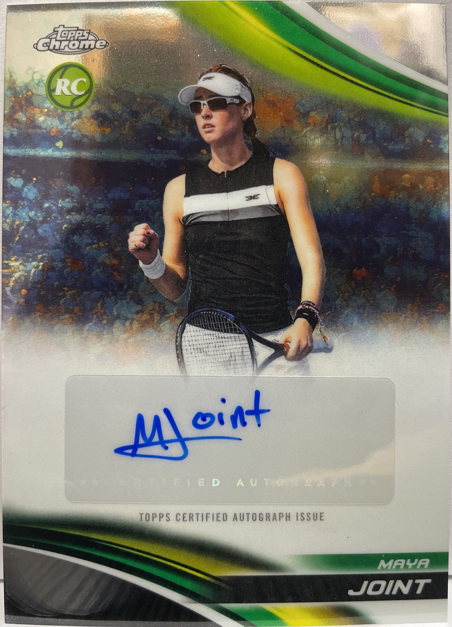 Maya Joint Rookie Autograph Topps Chrome Tennis 2025