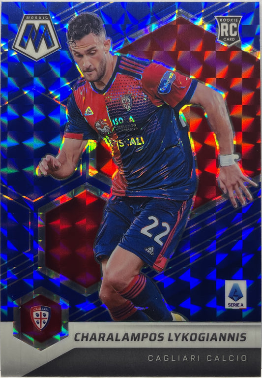 Charalampos Lykogiannis 41/99 Blue Mosaic Serie A 2021/22