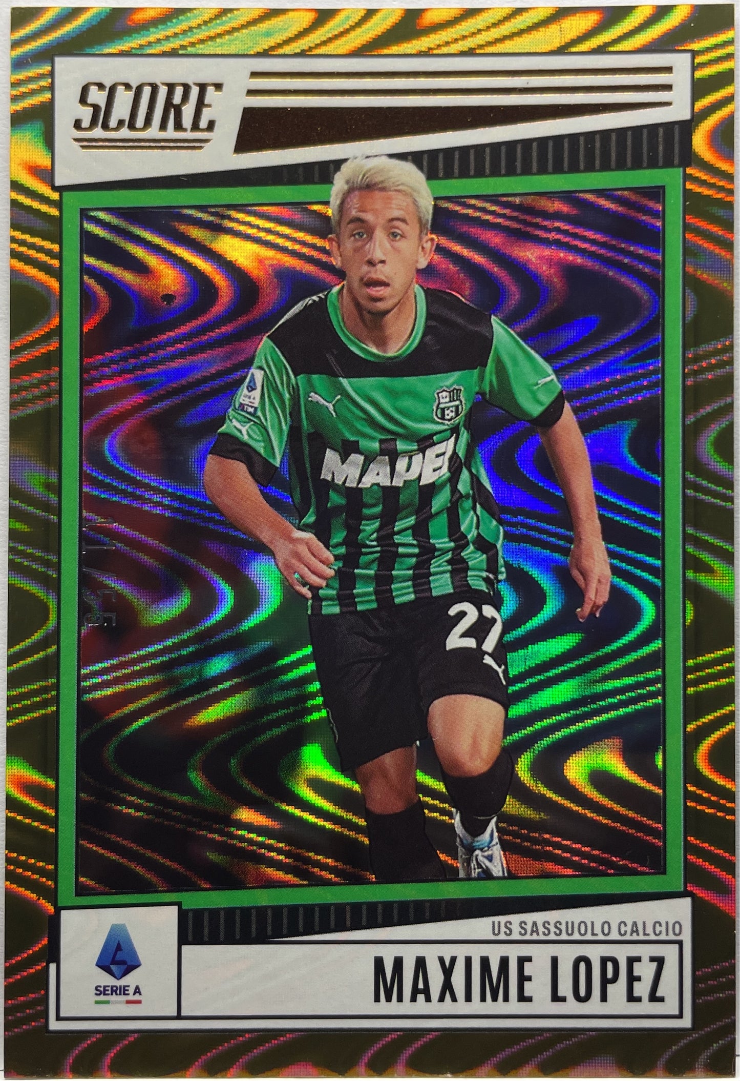Maxime Lopez 11/55 Bronze Swirl Score Serie A 2022/23