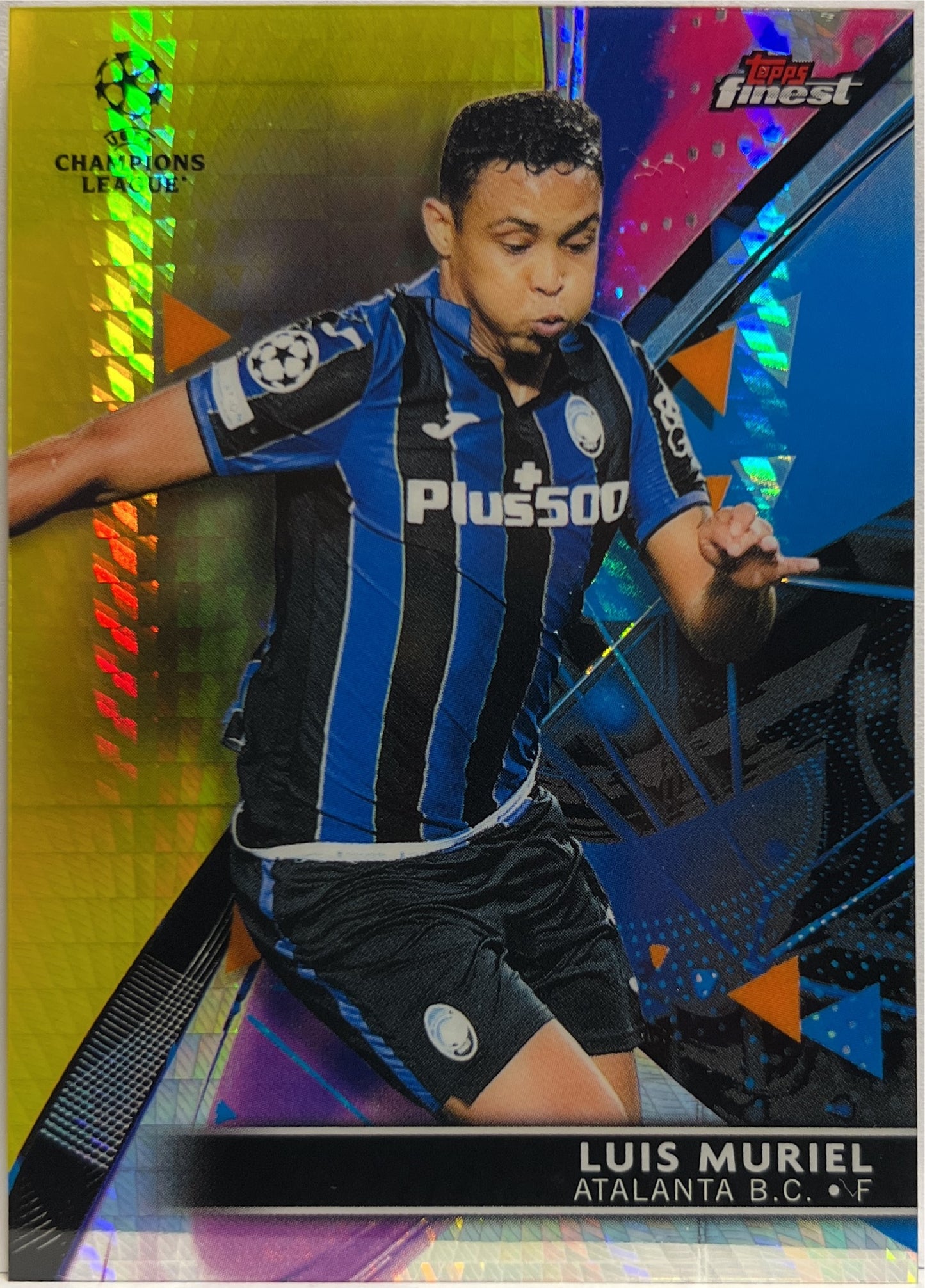 Luis Muriel 85/250 Topps Finest UCL 2021/22