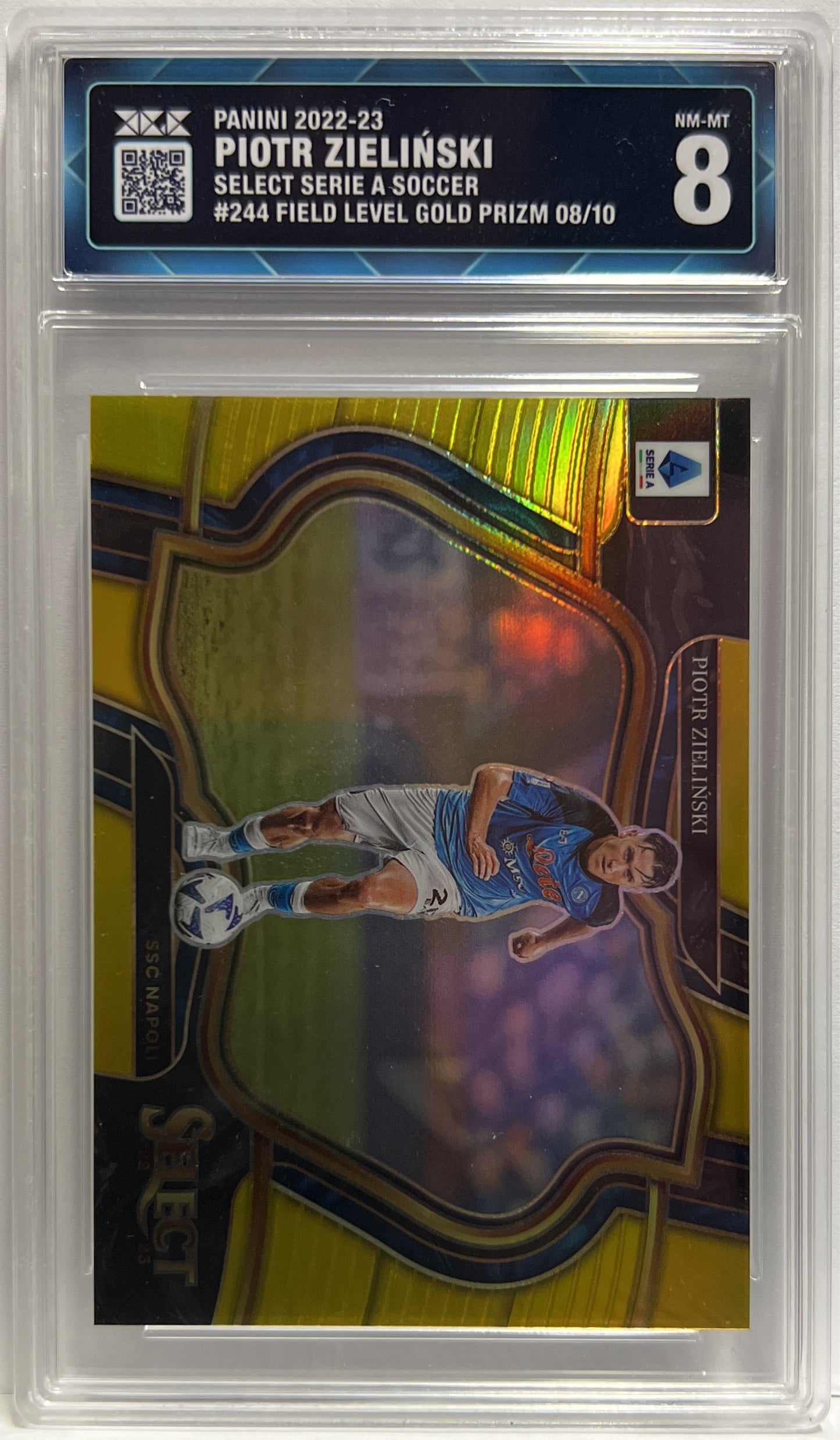 Piotr Zielinski 8/10 Field Level Gold Select Serie A 2022/23