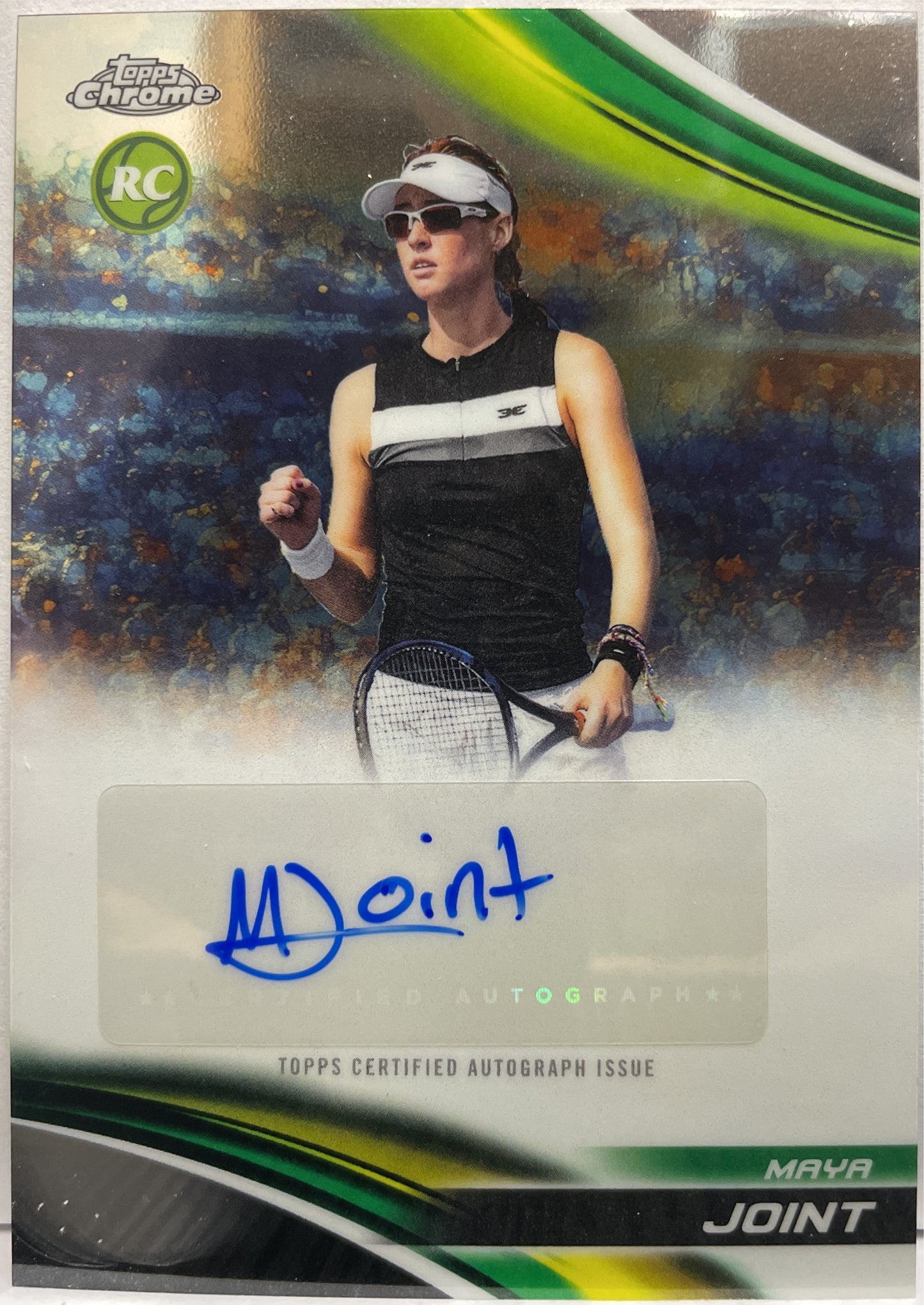 Maya Joint Rookie Autograph Topps Chrome Tennis 2025
