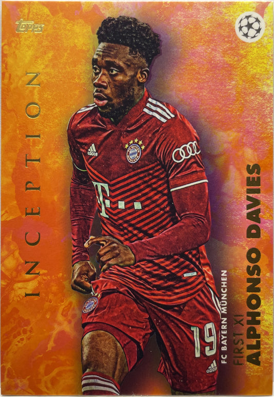 AlphonsoDavies First XI Topps Inception 2021/22