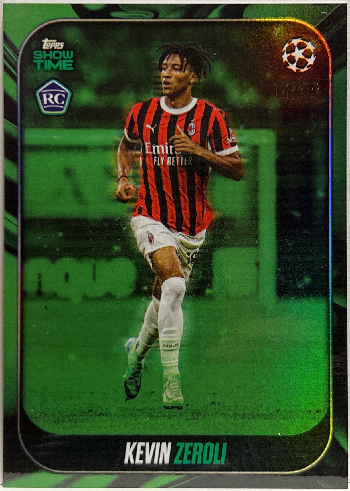 Kevin Zeroli 14/49 Rookie Topps Showtime 2024/25