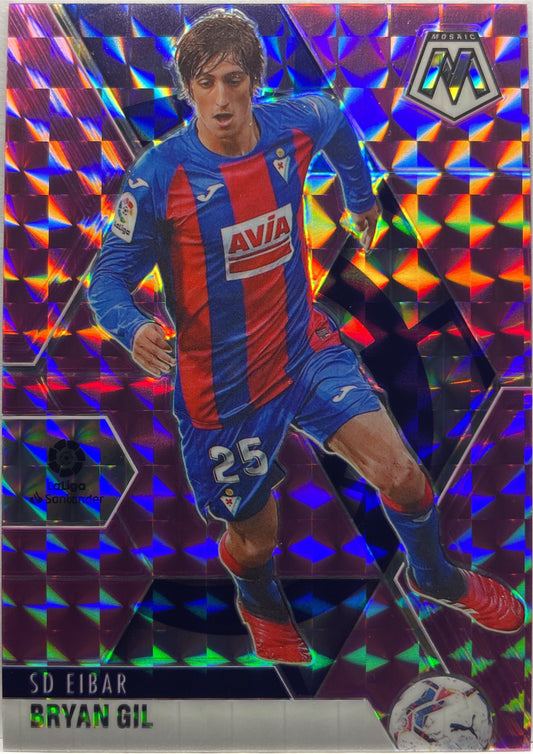 Bryan Gil 25/49 Purple Mosaic La Liga 2020/21