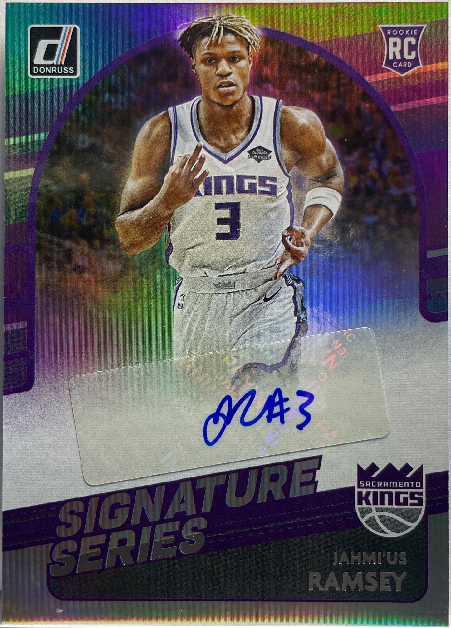 Jahmi'us Ramsey Rookie Autograph Donruss BasketBall 2020/21