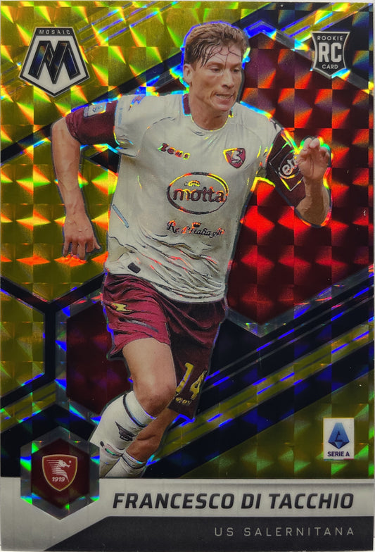 Francesco Di Tacchio 2/8 Rookie Black Gold Mosaic Serie A 2021/22