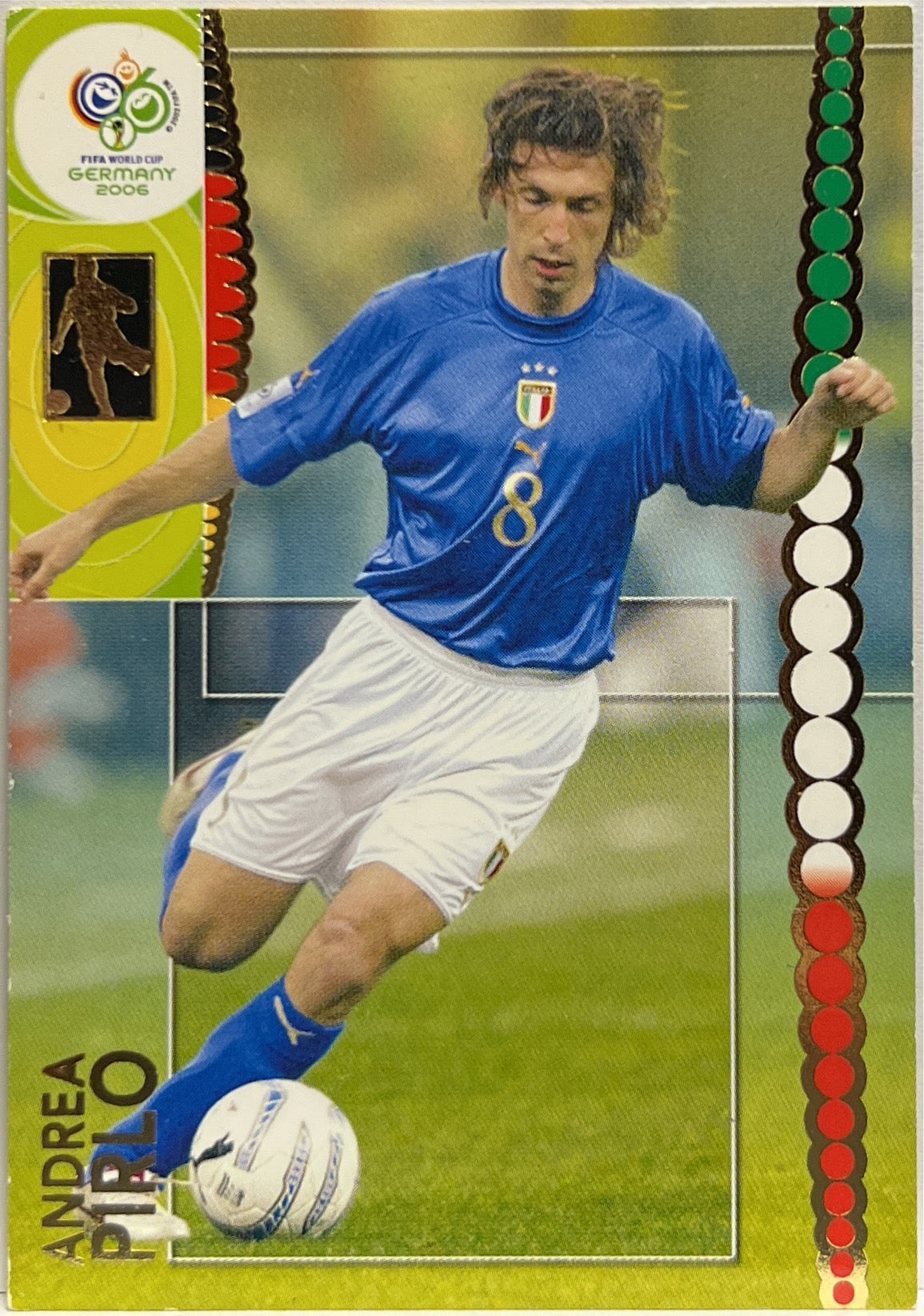 Andrea Pirlo Panini Fifa World Cup Germany 2006