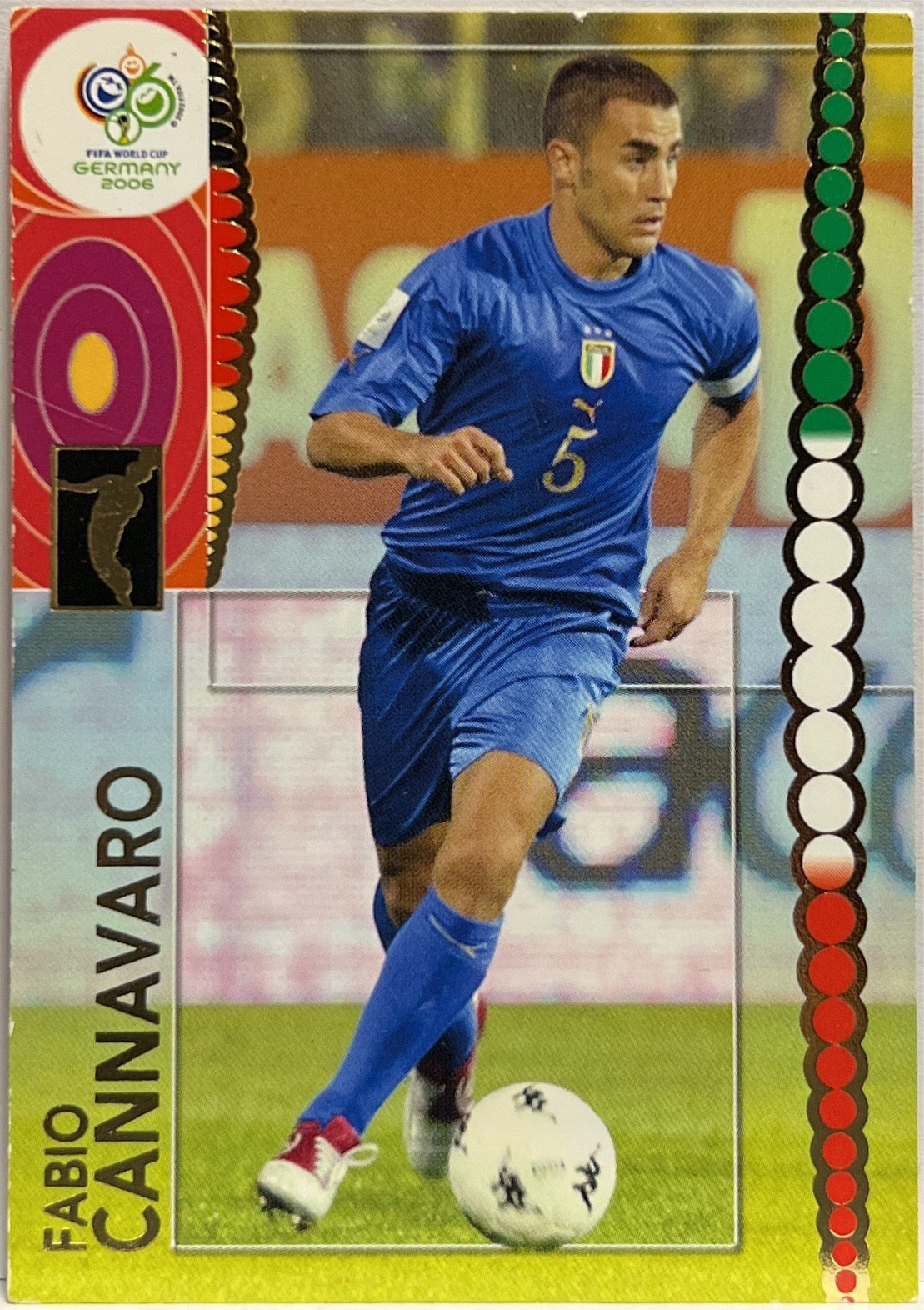 Fabio Cannavaro Panini Fifa World Cup Germany 2006