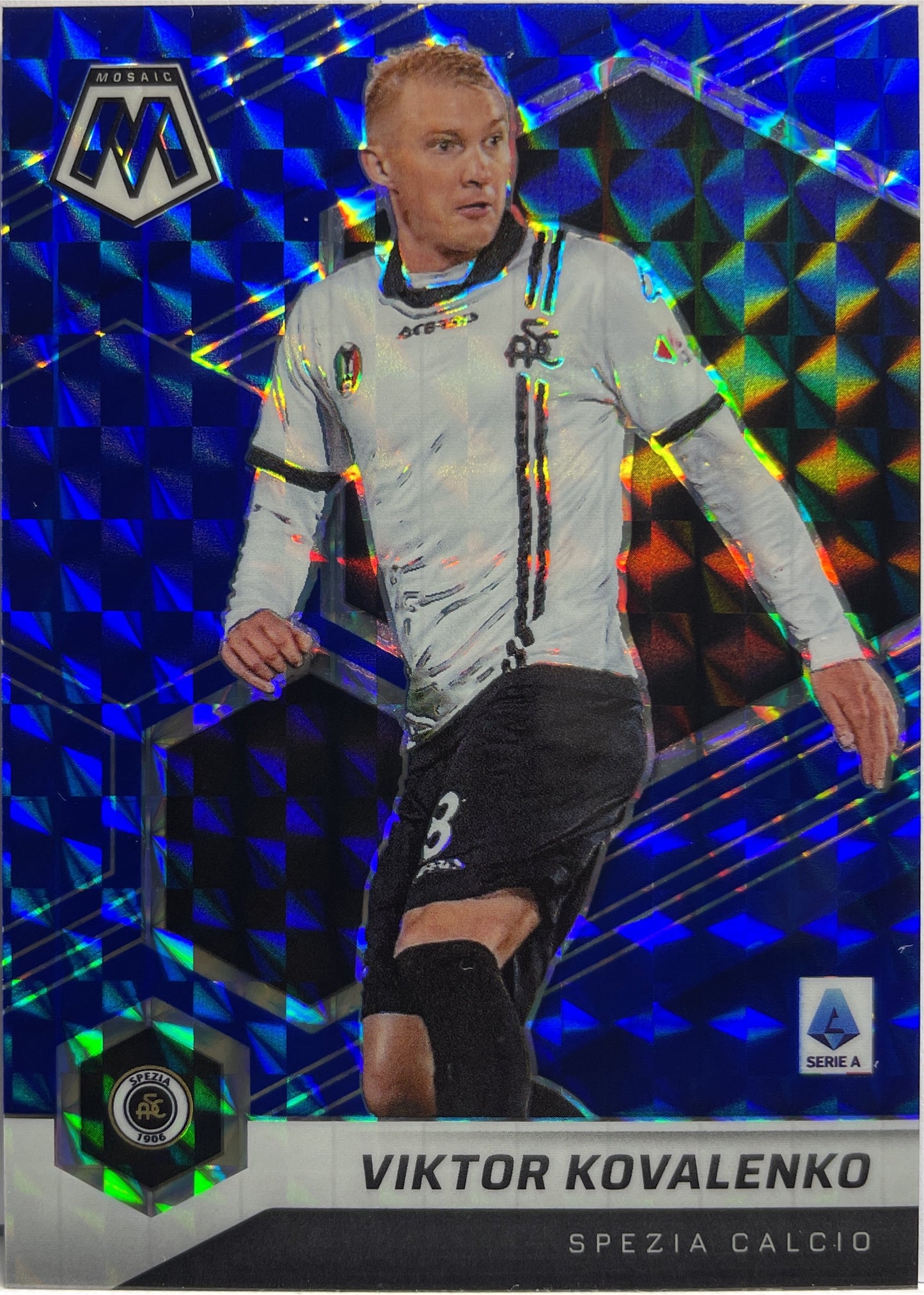 Viktor Kovalenko 76/99 Blue Mosaic Serie A 2021/22