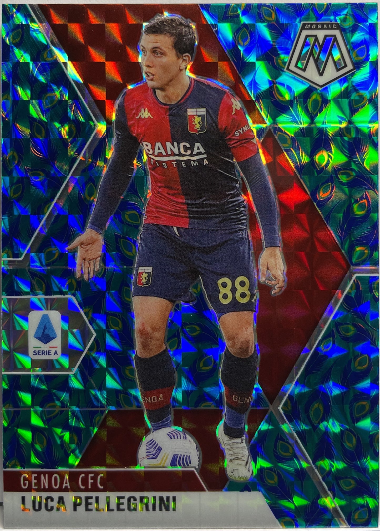 Luca Pellegrini Peacock T-Mall Mosaic Serie A 2020/21